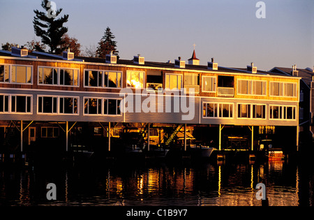 Kanada, Provinz Quebec, Estrie Region, Magog Stockfoto