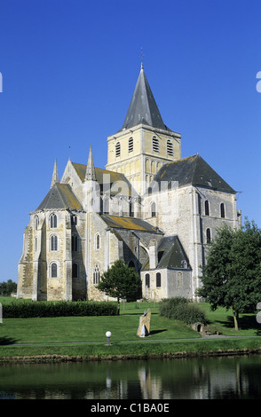 Frankreich, Manche, die Abtei von Cerisy La Fôret Stockfoto