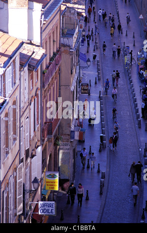 Frankreich, Haute Garonne, Toulouse, Rue du Taur Stockfoto