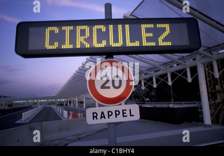 Frankreich, Alpes Maritimes, Flughafen Nizza Stockfoto