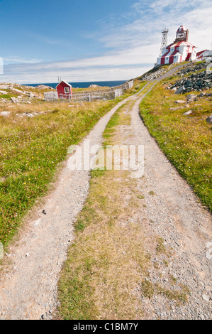 Bonavista Lighthouse, Cape Bonavista, Halbinsel Bonavista, Neufundland, Kanada Stockfoto