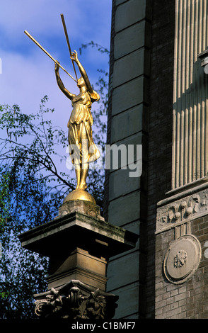 Belgien, Antwerpen, Zurenborg Bezirk, Euterpia Haus Stockfoto