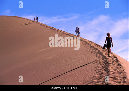 Namibia, Namib Wüste, Sossusvlei Dünen Stockfoto