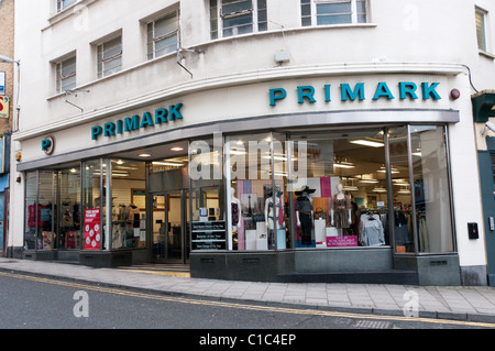 Primark Shop in Margate High Street Stockfoto