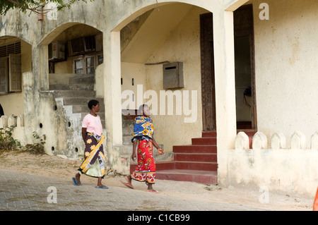 Straßenszene, Malindi, Kenia Stockfoto