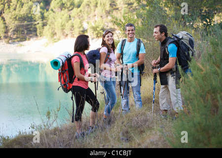 Wandern Stockfoto