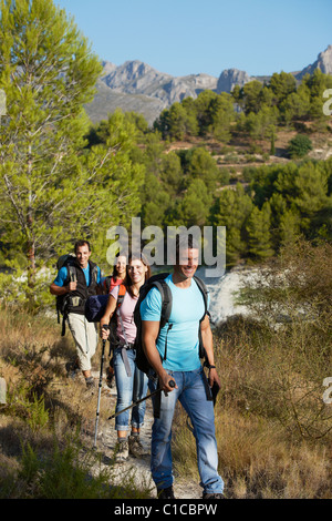 Wandern Stockfoto