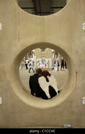 Menschen als Cosplay Zeichen auf Romics Messe in Rom 2010 Stockfoto