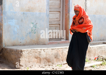 Alte steinerne Stadt Szene, Malindi, Kenia Stockfoto