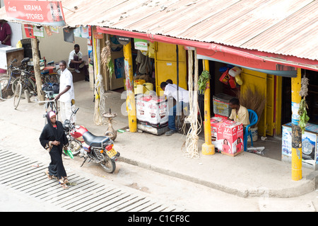 Straßenszene, Malindi, Kenia Stockfoto