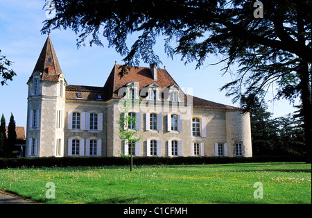 Frankreich, Lot et Garonne, Saint Sylvestre Sur Lot, Lalande Burg Stockfoto