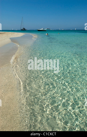 Espalmador Insel, Formentera, Balearen, Spanien Stockfoto