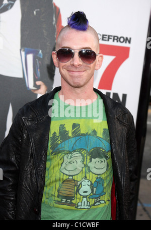 Seth Green 17 wieder Premiere bei Graumans Chinese Theatre in Los Angeles - Los Angeles, Kalifornien eingetroffen - 14.04.09 Nikki Stockfoto