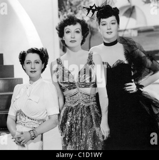 DIE Frauen 1939 MGM film mit von links: Rosalind Russell, Norma Shearer und Joan Crawford Stockfoto