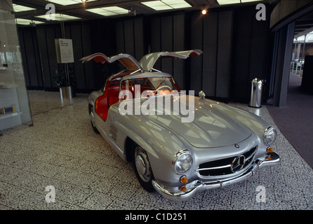 Mercedes-Benz 300sl Coupé in Deutschland Daimler-Benz Museum in Stuttgart Stockfoto