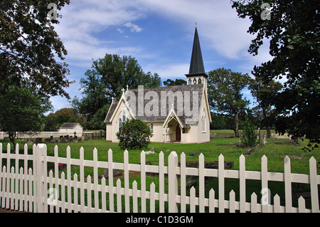 Henry Williams' Holy Trinity Church, Pakaraka, Region Northland, Nordinsel, Neuseeland Stockfoto