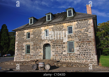 Der Stein-Shop, Kerikeri Missionsstation, Kerikeri, Region Northland, Nordinsel, Neuseeland Stockfoto