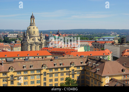 Dresdner Frauenkirche - Dresden Kirche unserer lieben Frau 24 Stockfoto