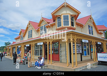 Waterfront Tourist Office, Paihia, Bucht der Inseln, Region Northland, Nordinsel, Neuseeland Stockfoto