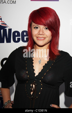 Allison Iraheta Champagner starten des BritWeek 2009 an der Generalkonsul Amtssitz Los Angeles, Kalifornien - 23.04.09 Stockfoto