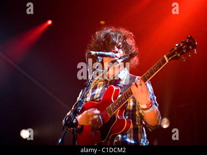 Kyle Falconer The View, die live im Roundhouse als Teil von The Camden Crawl 2009 - Tag 2 London, England - 25.04.09 Stockfoto