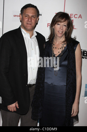 Craig Hatkoff und Jane Rosenthal 8th Annual Tribeca Film Festival - Premiere von "Kobe Arbeit" bei der BMCC Tribeca PAC- Stockfoto