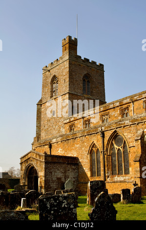 St. Maria die Jungfrau Kirche, Cropredy, Oxfordshire, England, UK Stockfoto