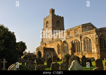 St. Maria die Jungfrau Kirche, Cropredy, Oxfordshire, England, UK Stockfoto