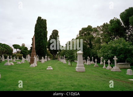 Haydarpasa britischen Soldatenfriedhof in Uskudar in Istanbul in der Türkei im Nahen Osten Asien. Geschichte Historisches historische Krim türkische Memorial Reisen Stockfoto