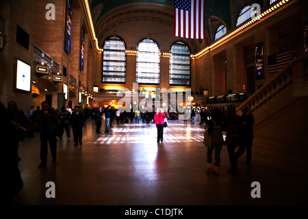 Der Innenraum des Grand Central Station New York Manhattan USA Stockfoto