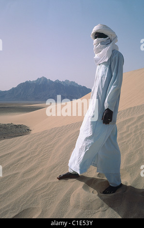 Algerien, Sahara Nähe Oase Djanet Stockfoto