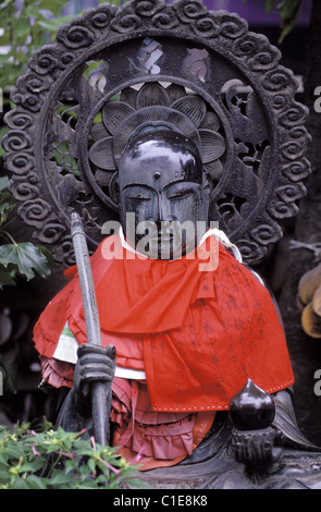 Japon, Ile de Honshû, Tokio, Asakusa-Tempel Stockfoto