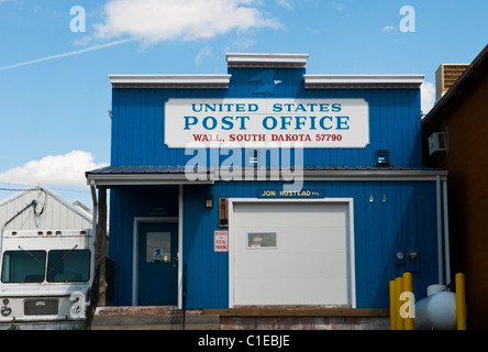 Vereinigte Staaten Post in Wall, South Dakota Stockfoto