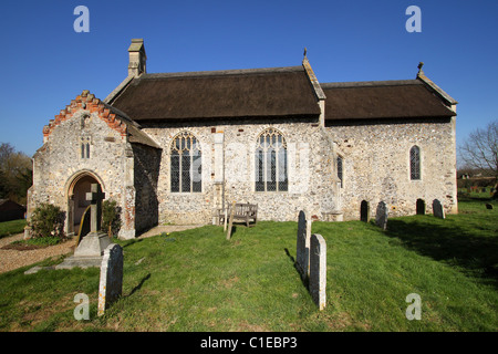 St. Lawrence Kirche, Ingworth "North Norfolk" UK Stockfoto