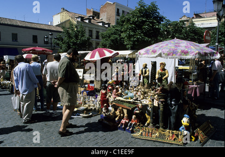 Spanien, Madrid, sonntäglichen Flohmarkt el Rastro Stockfoto