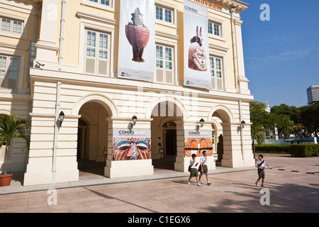 Museum für asiatische Zivilisationen im Raffles Place, Singapur Stockfoto