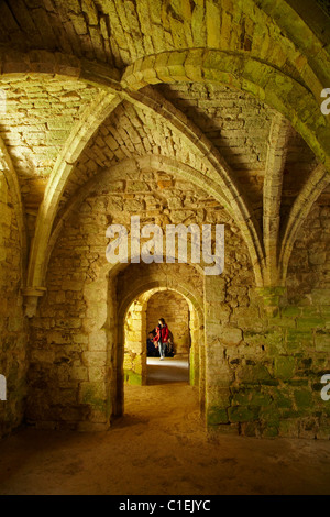 Der Novizen Zimmer, Battle Abbey, Battle, East Sussex, England, Vereinigtes Königreich Stockfoto