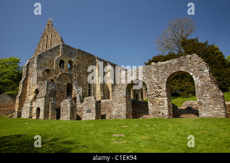 Schlafsaal der Mönche, Battle Abbey, Battle, East Sussex, England, Vereinigtes Königreich Stockfoto