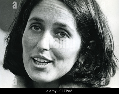 Folk-Sängerin JOAN BAEZ U.S. über 1968 Stockfoto