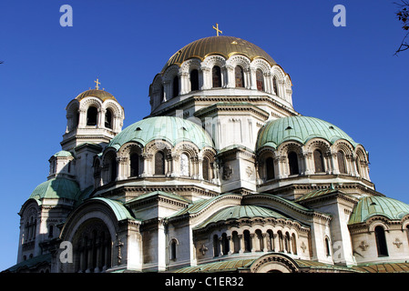 Bulgarien, Sofia, St. Alexander Nevski-Kathedrale Stockfoto