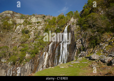 Aber fällt, in der Nähe von Bangor, Wales, Vereinigtes Königreich Stockfoto