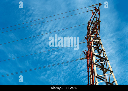 Turm der Elektrizität. LLeida. Spanien Stockfoto