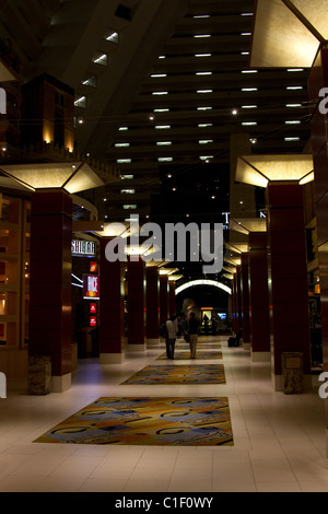 Luxor Hotel Las Vegas im Inneren Stockfoto