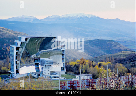 Frankreich, Pyrenäen Orientales Odeillo Sonne Ofen in der Nähe von Font Romeu Stockfoto