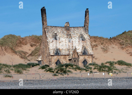 Shell Cottage On the Pembrokeshire Coast Satz von "Harry Potter and The Deathly Hallows" Pembrokeshire, England - 11.05.09 .com Stockfoto