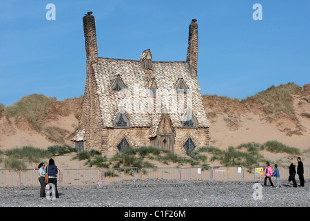 Shell Cottage On the Pembrokeshire Coast Satz von "Harry Potter and The Deathly Hallows" Pembrokeshire, England - 11.05.09 .com Stockfoto