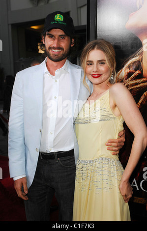 Mark Neveldine und Alison Lohman Los Angeles Premiere von "Drag Me To Hell" auf Graumans Chinese Theatre Hollywood statt, Stockfoto