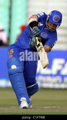 Rajasthan Royals Schlagmann Graeme Smith während der DLF IPL Twenty20 Cricket-Turnier Match zwischen The Kings XI Punjab v Stockfoto