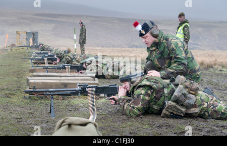 Soldaten aus dem territoriale Armee-training Stockfoto