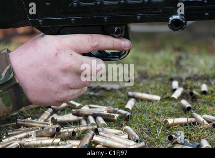 Soldaten aus dem territoriale Armee-training Stockfoto